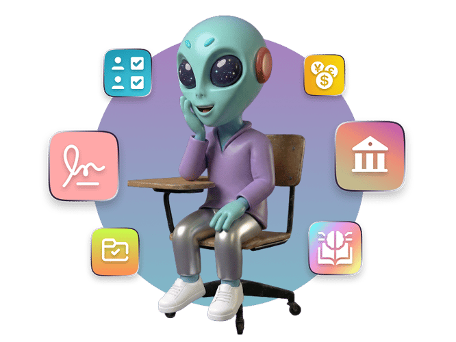 Martian Logic LMS showing course library and compliance training tracking