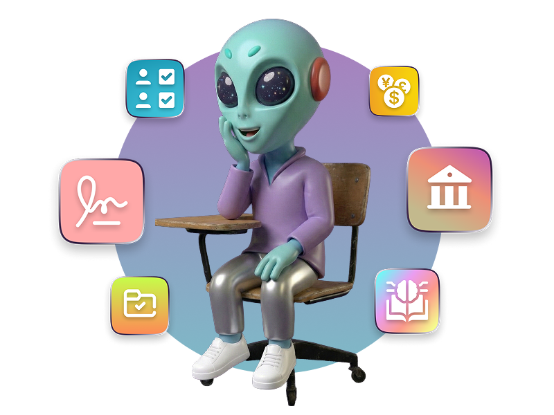 Martian Logic LMS showing course library and compliance training tracking