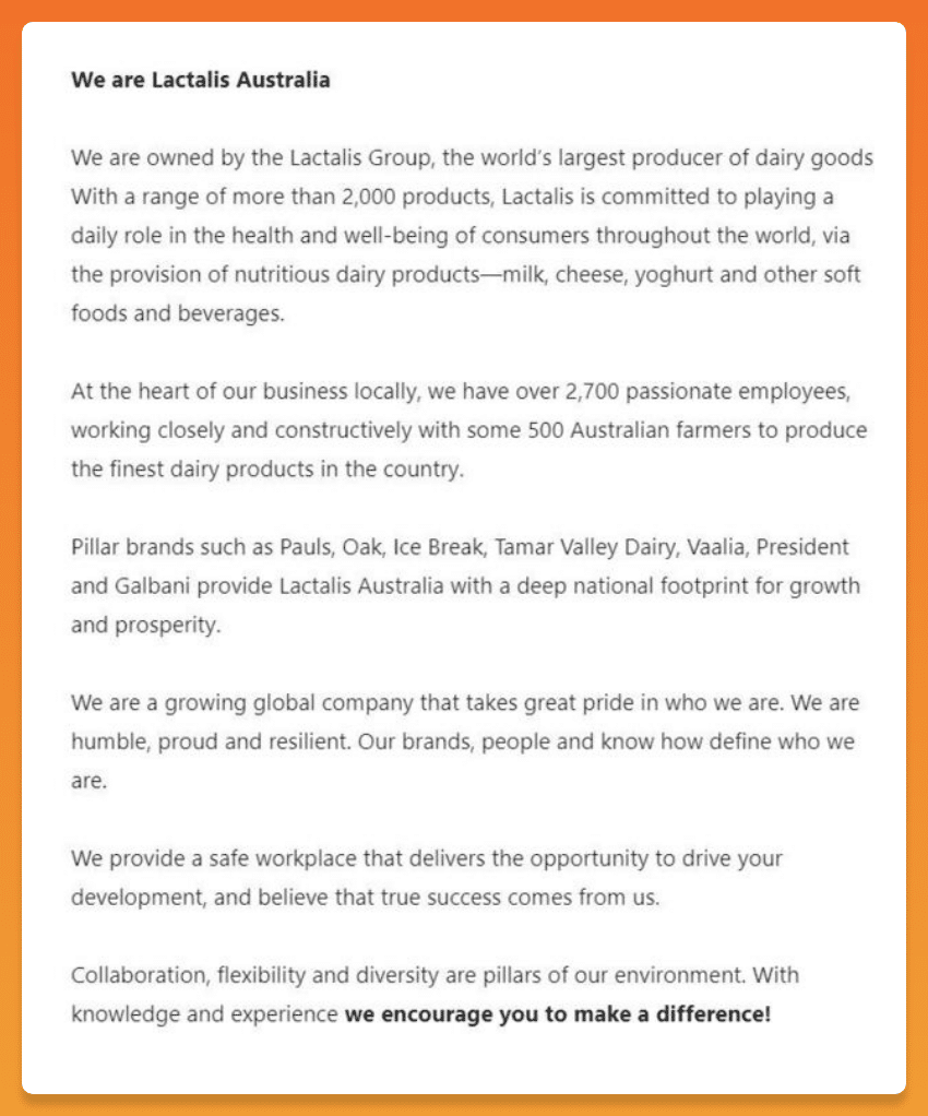 Lactalis-Australia-job-advertisment-example